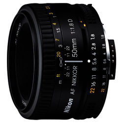 Nikon FX 50mm f/1.8D AF Standard Lens